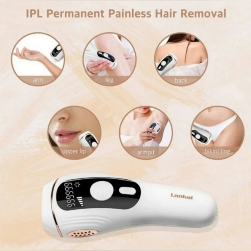 IPL hair removal tool
